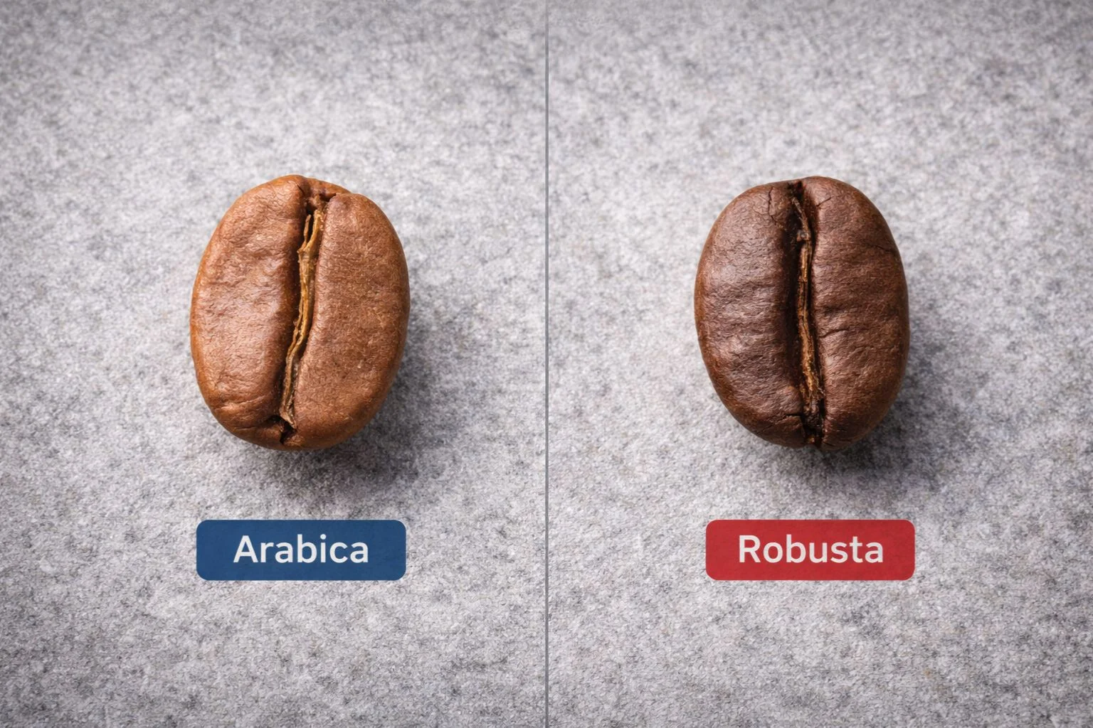 różnica między arabica a robusta